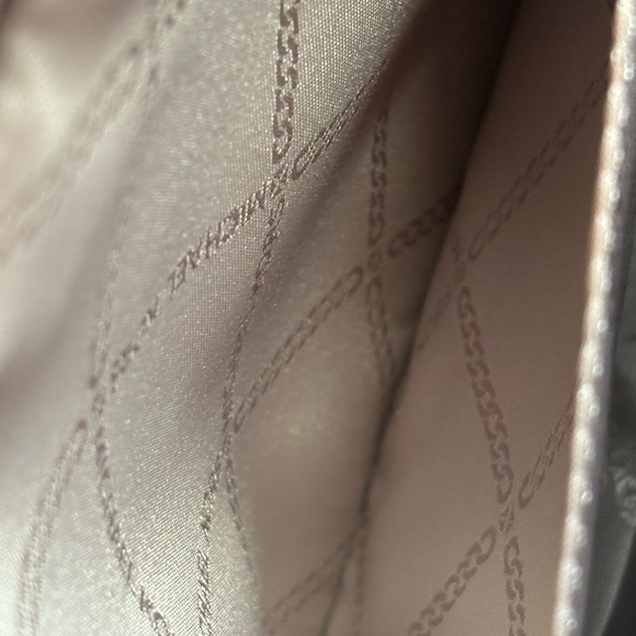 Michael Kors Cream Monogram Crossbody Bag - Picture 11 of 12